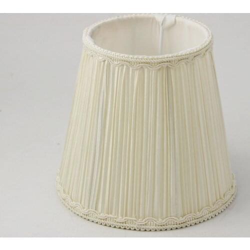 New 2019 Art Deco Ivory white lamp shade, light shade cover, E14