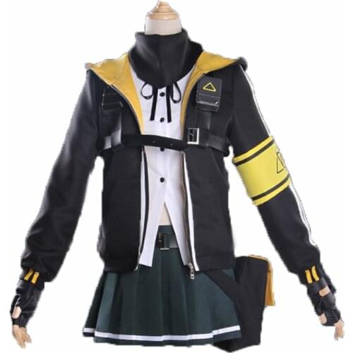 New Arrival Game Girls Frontline Ump9 Cosplay Costume Halloween Carnival Battle Unifroms High School Outfit Full Set