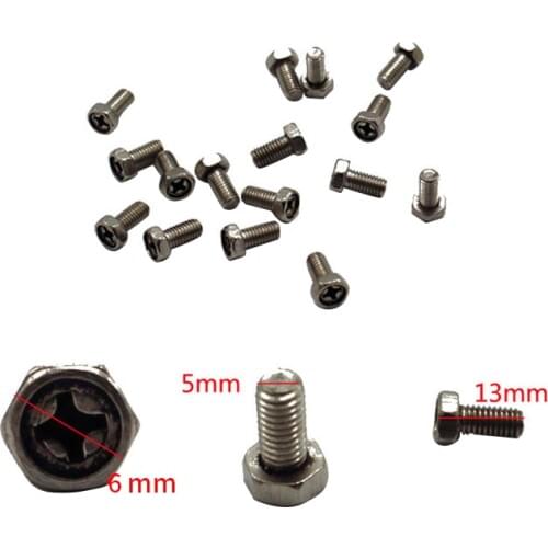 3 PCS Gas stove Panel Stainless Seel Screws Fixed Stove