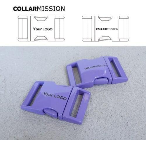 Retailing engraved violet metal buckle quick side release 25mm,we provide laser engraving service customize LOGO CCK25V