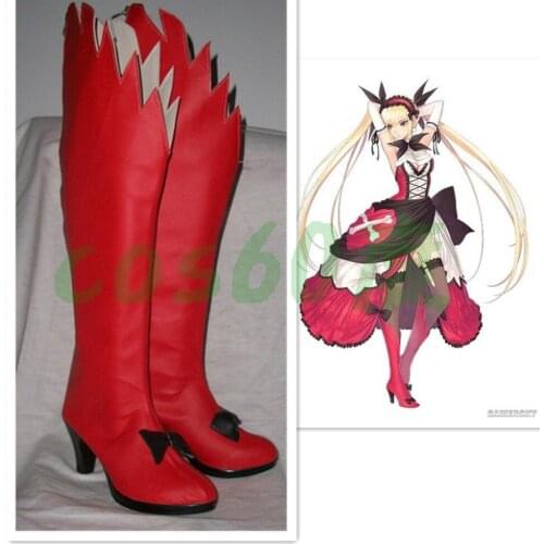 Shining Hearts Mistral Nereis Cosplay Shoes Boots Custom Made S008