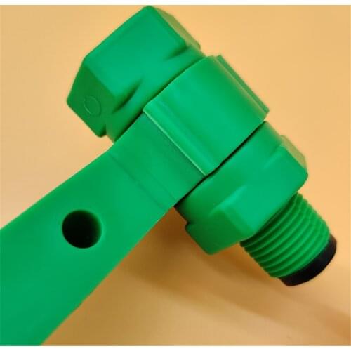 PPR Locator Double PPR Water Pipe Shower Faucet Wall Fixture 15 Cm