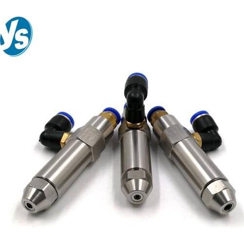 0.5mm 1.0mm 1.5mm 2.0mm 3.0mm Stainless Stee Fuel Nozzle Siphon Two-fluid Air Atomizing Nozzle for Diesel Heavy Oil Burning