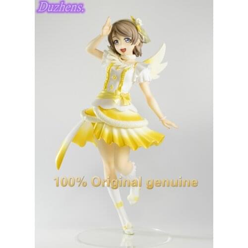 100% Original genuine Love Live!Sunshine!! Anime figure Watanabe You PVC Action Figure Anime Figure Model Toys Figure Doll Gift