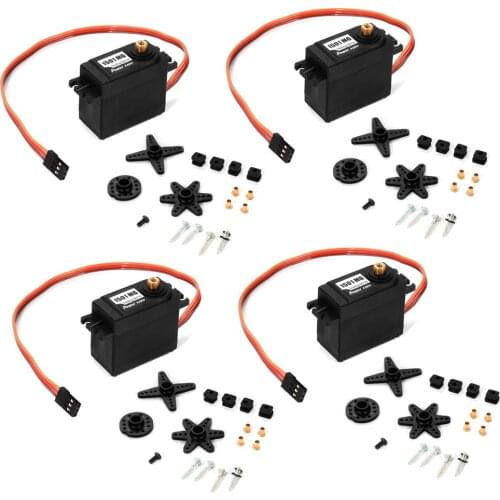 4pcs/lot 100% original Power HD High-Torque 60G Standard Servo 1501MG ALL Metal Gear 17KG 0.14 sec 1501