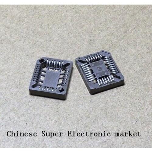 5PCS PLCC 44 PLCC44 SMD Through Hole Mount IC Socket