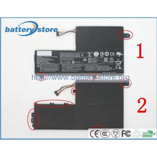 FREE SHIP 11.4V,52.5W Genuine battery L15C3PB1 for LENOVO Flex 4-1470 80SA, for Lenovo Ideapad Flex 4-1570 80SB
