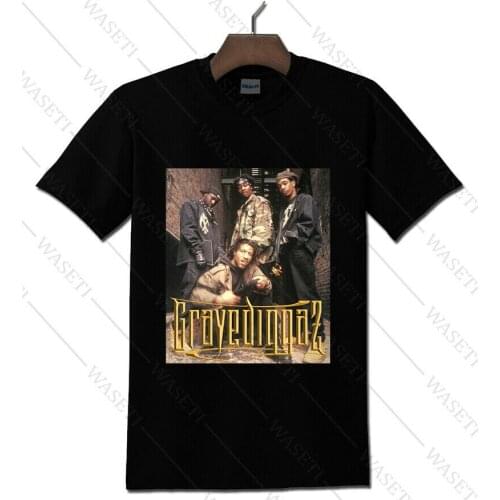 Gravediggaz Hip Hop Group Old School Black T-Shirt S - 5Xl Tee Shirt