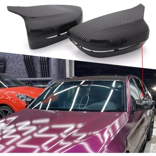 Replacement Mirror Cover For BMW 4 5 7 8 Series G11 G12 G14 G15 G16 G22 G23 G24 G30 G31 G38 Left Hand Driver Carbon Fiber Look