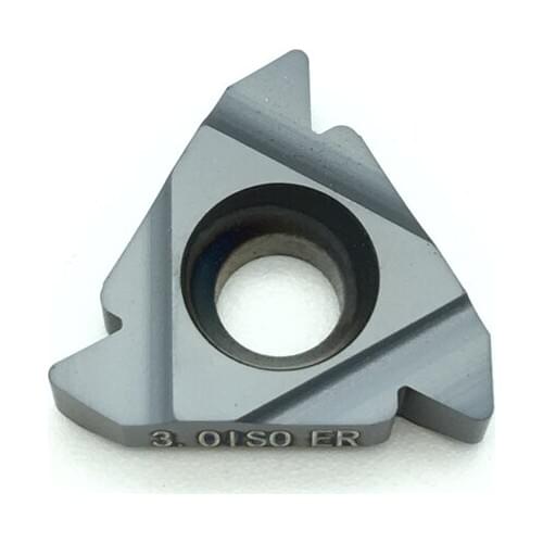 10pc 16ER1.0ISO DM10 16ER1.5ISO 16ER2.0ISO 16ER 3.0ISO 16IR 1.0ISO 2.0 3.0 External thread insert Cemented carbide CNC blade