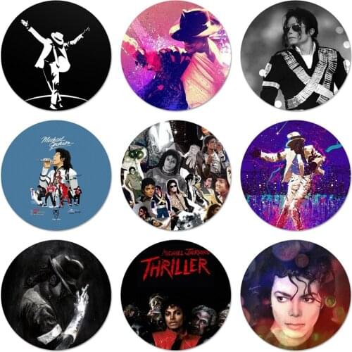 Michael Jackson Dance Icons Pins Badge Decoration Brooches Metal Badges For Backpack Decoration