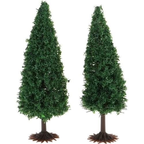 Model Tree Green Landscape Pine Tree Micro Landscape Scenery Layout 5.5-11cm