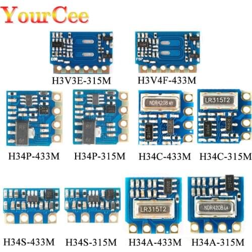 315MHz 433MHz LR45A RF Transmitter Module Transmission Module Wireless Remote Control Long Distance Transmission H34P H34S H34C