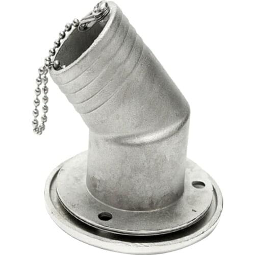 Stainless Steel Boat Deck Gas Boat Deck Fill Filler 1.5' W/ Keyless Cap