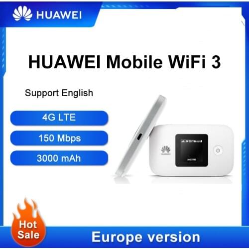 NEW Europe Version Huawei 4G LTE Cat4 E5577cs-321 Modem Mobile Hotspot Wireless Router wifi huawei E5577-321 Battery 3000mAh