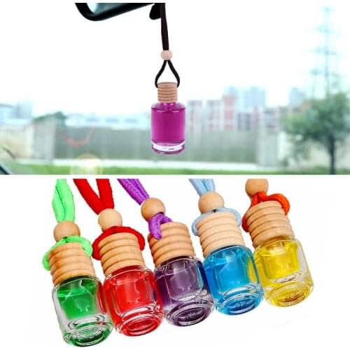 Air Fresheners Car Perfume Pendants Tuyere Glass Bottles, Aromatherapy Automotive Interior Accessories