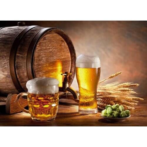 Full Square/Round 5D DIY Diamond Painting "Beer color landscape"picture of Rhinestones Diamond Embroidery wall decoration FG1781