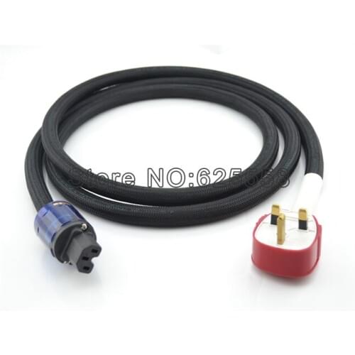 1.5m High Per formance Yarbo Sp-7000 OFC Power Cable with MK UK connector and C-037 IEC