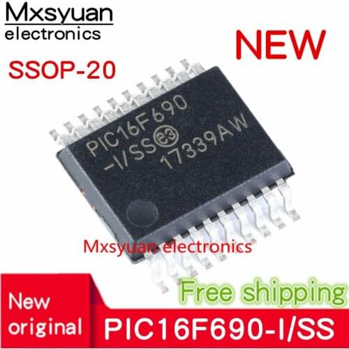 20PCS~100PCS/LOT PIC16F690 PIC16F690-I/SS SSOP-20 PIC16F690-I/SO PIC16F690-I/S0 SOP-20 New original In stock