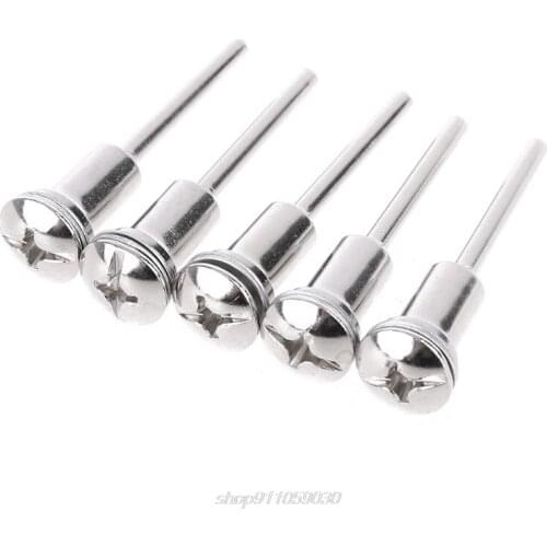 5Pcs 1/8 Inch 3.17mm High Speed Steel Shank 5.8mm Screw Mandrels D21 20 Dropshipping