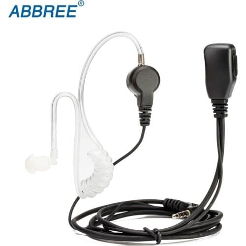 ABBREE Air Tube Earpiece Headset headphone for Xiaomi Mijia 1S Smart Walkie Talkies Ham CB Radio Handy Radio