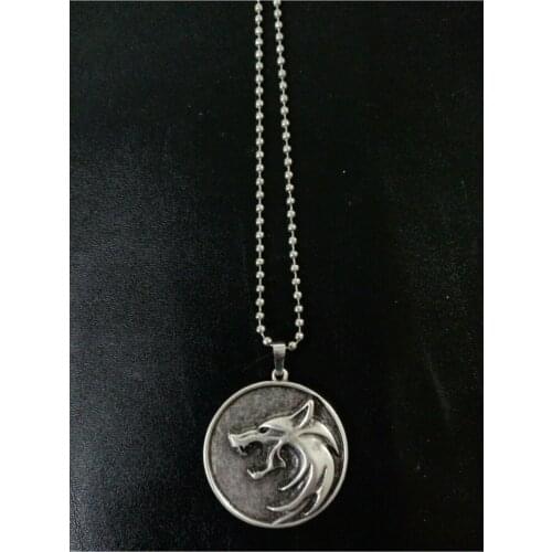 The Witcher Pendant (Model 2) 925 Silver Plated 2 Product Area 3 Üncüsü Free