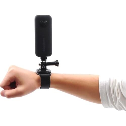 Insta360 one X sports camera accessories simple Wrist Hand Strap Band Tripod Mount Holder For Ricoh Theta SC 360 degree Camera