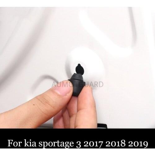 Door Anti-collision Cushion Rubber Anti-collision Modification Decoration Car Accessories For Kia Sportage 3 2017 2018 2019