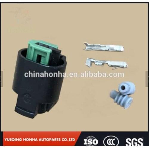 Free shipping 5/10/20/50/100 pcs 1-967644-1 968405-1 2pin for outdoor temperature sensor plug auto Oxygen sensor plug connector