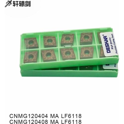 CNMG120404 CNMG120408 MA LF6118 Deskar Turning Tools For Stainless Steel Insert For MCMNN holder Lather Tools Inserts