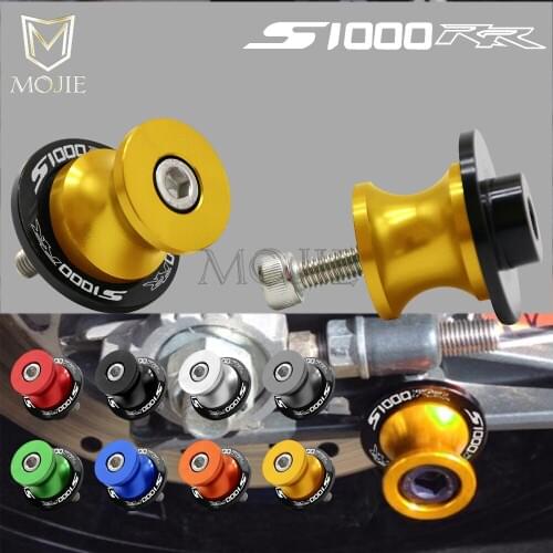 For BMW S1000RR S1000 RR S 1000 RR 2009-2014 2010 2011 2012 2013 8mm Motorcycle Swingarm Spools Slider Swing Arm Stand Cover