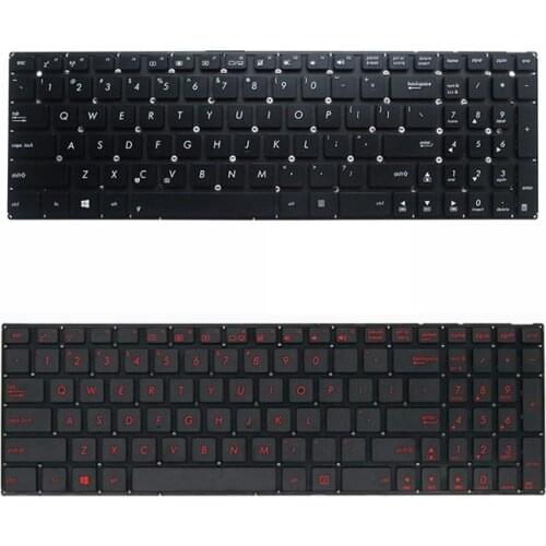 Laptop English Keyboard For asus FX50 FX50J FX50JK FX50JX GX50JX FH5900V notebook Replacement layout