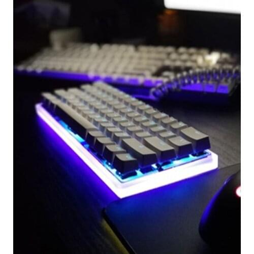 Frosted Acrylic Case Shell PCB Plate For GH60 DZ60 Poker2 60% mini Keyboard Dropship