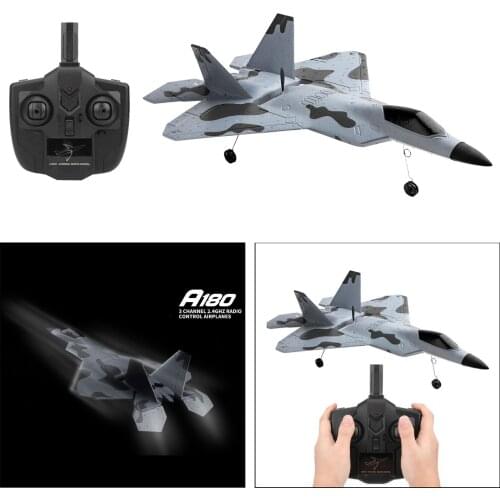 Wltoys XK A180 F22 Aircraft Model Brushless Motor Glider 3D/6G RC Airplane Plane Fighter 2.4Ghz 3-CH RTF EPP Material Toys