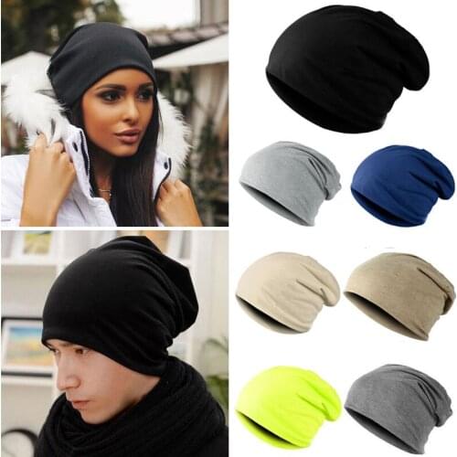 Fashion Style Unisex Men Knitted Winter Warm Ski Crochet Slouch Hats For Women Cap Cotton Skullies Blends Beanie