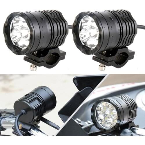 Motorcycle Headlight Led Headlight Auxiliary Lamp Motorcycle Headlight Accessories 12V 24V 36V Moto Spot Head Lights