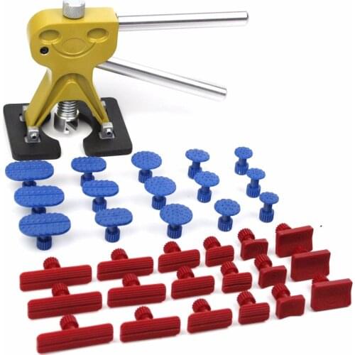 Hand Tool Sets Dent Lifter Kit Glue Puller Paintless Dent Repair Tool Bag Hail Removal With Supper Glue Tabs