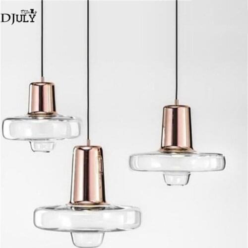 Nordic postmodern metal glass pendant lights for living room dining room home deco kitchen fixtures clothing store led luminaire