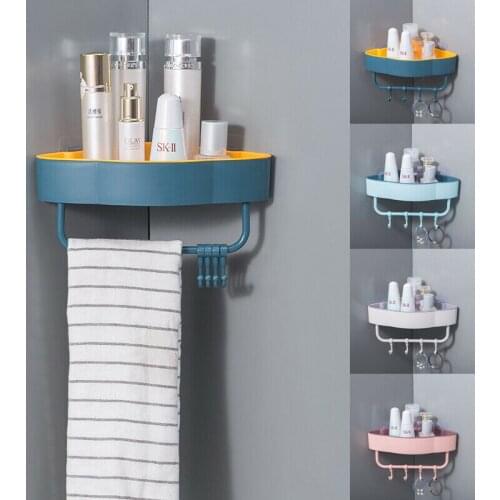 Bathroom Shelf Organizer Snap Corner Cabinet Caddy Bathroom Corner Cabinet Shower Storage Wall Holder Shampoo Holder