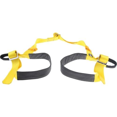 Rock Climbing Tree Arborist Safety Harness Adjustable Waist Belt Outdoors