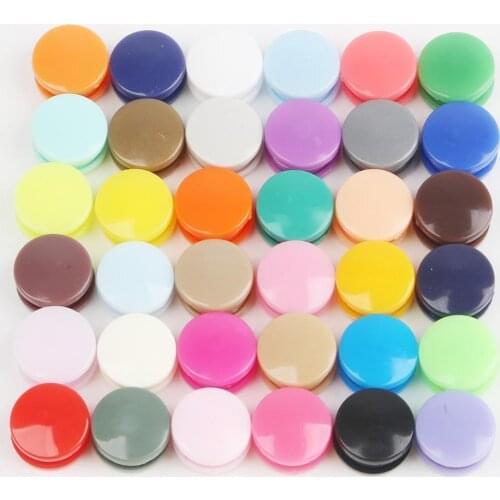 150 set High Quality KAM T5 12mm Plastic Snap Button Fastener Snap Pliers Clothes Clips Round Snap Button Garment Accessories