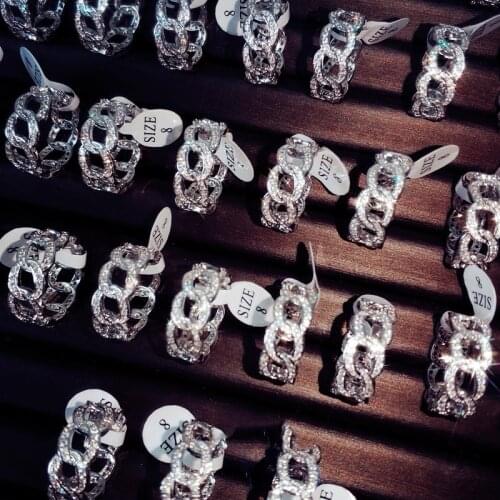 Vintage Across Ring Simulated diamond cz 925 sterling silver Engagement Wedding band Rings for Women Bridal Party Fine Jewelry