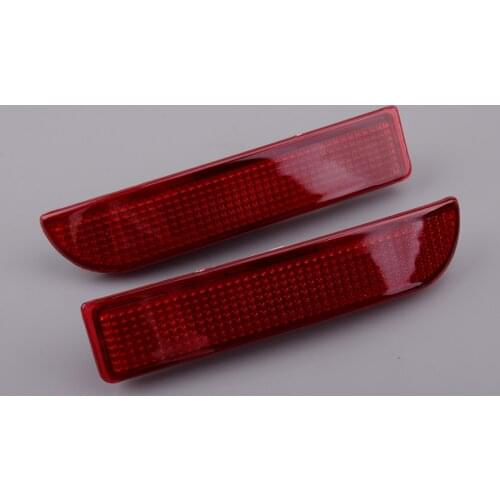 1 Pair Rear Bumper Reflector Light Tail Brake Lamp Fit For Toyota RAV4 8192013022 8191013022 2006 2007 2008 2009 2010 2011 2012