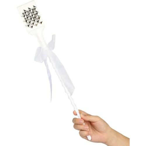 44CM Flirting Leather Paddles Sex Toys For Couple Slave Flogger Sex Whip Adult Games Spanking SM Bdsm Bondage Sex Tools for Sale