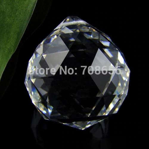 5 pc Suncatcher Crystal Healing Pendulum Lamp Prisms Hanging Big Ball Rainbows 80mm