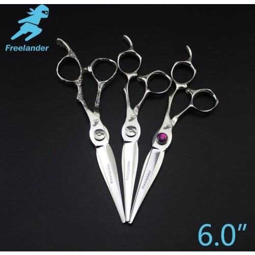 "6.0in. Freelander Retro Style Profissional Hairdressing Scissors Hair Cutting Scissors Set Barber Shears Stainless Steel Type"