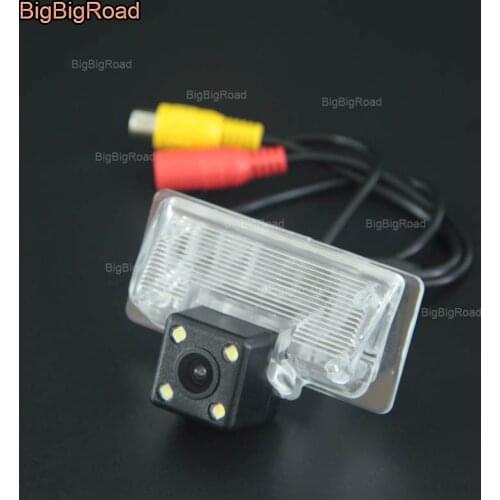 BigBigRoad For Nissan Tiida Versa Latio Trazo C11 4D Sedan 2004~2015 BlueBird Sylphy G11 2005-2017 Car Rear View Reverse Camera