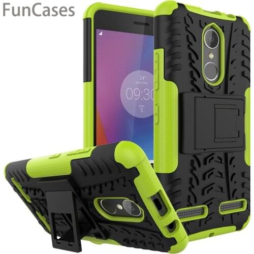 For Lenovo K6 K 6 Power K33a42 K33 A48 K33a48 Case 5.0 inch Hybrid PC + TPU Silicone Hard Plastic Armor Stand Phone Holder Cover