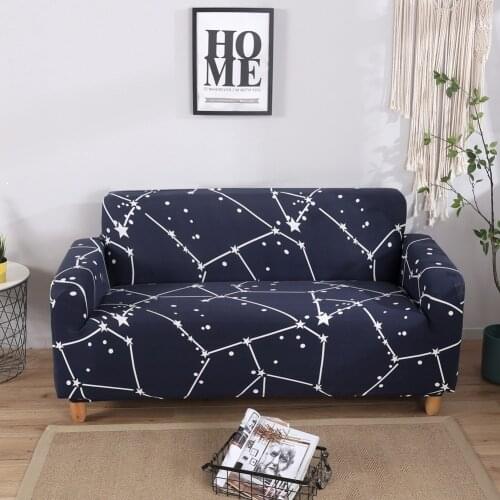 Geometric Printing Sectional Elastic Stretch Sofa Cover For Living Room Furniture All-inclusive Couch Cover Towel Washable New