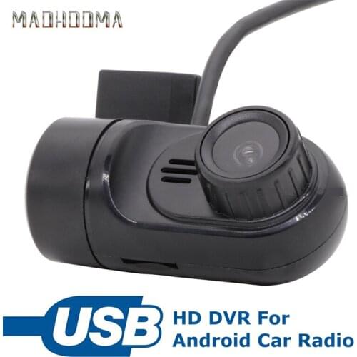 MaoHooMa USB DVR Camera with ADAS function, Android Radio DVR Front Camera, Support Android 4.4 / 6.0 / 7.1 / 8.1 Car DVD GPS